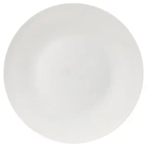 Utopia Anton Black Fine China Coupe Plate 27cm/10.75"