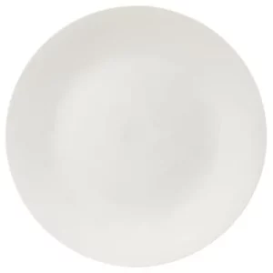 Utopia Anton Black Fine China Coupe Plate 30cm/12"