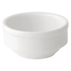 Utopia Anton Black Fine China Elements Dip Pot 6.5cm/2.25"
