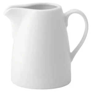 Utopia Anton Black Fine China Jug 140ml/5oz