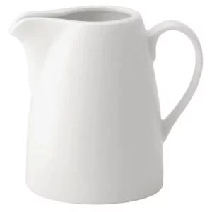 Utopia Anton Black Fine China Jug 280ml/10oz