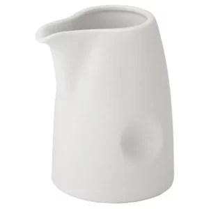 Utopia Anton Black Fine China Pinched Milk Jug 140ml/5oz