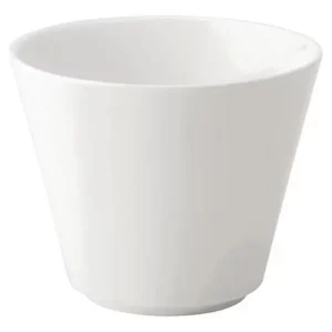 Utopia Anton Black Fine China Vento Straight Sided Flared Bowl 12oz