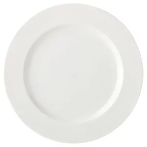 Utopia Anton Black Fine China Winged Plate 17cm/6.5"
