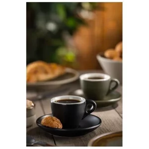 Utopia Barista Matt Black Espresso Cup 80ml/2.75oz