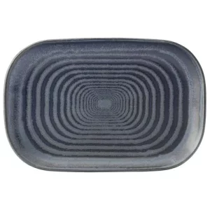 Utopia Circus Denim Rectangular Platter 25 x 17cm/9.84 x 6.69"