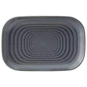 Utopia Circus Denim Rectangular Platter 29 x 19.5cm/11.42 x 7.68"