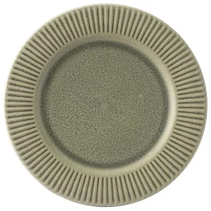 Utopia Corduroy Fern Plate 21cm/8.25"