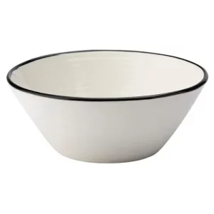 Utopia Homestead Black Conical Bowl 16cm/6.25"