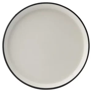 Utopia Homestead Black Walled Plate 21cm/8.25"