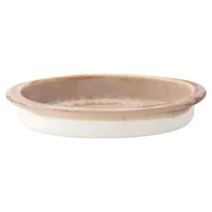 Utopia Murra Blush Oval Eared Dish 22cm/8.5"