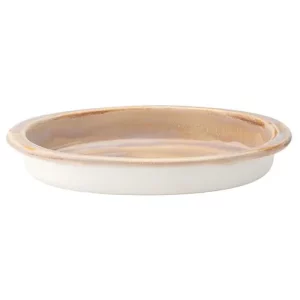 Utopia Murra Blush Oval Eared Dish 25cm/10"