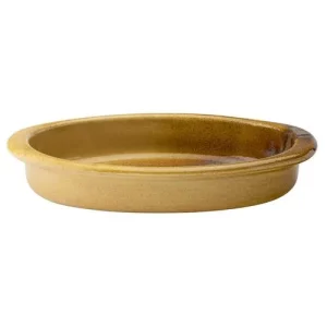 Utopia Murra Toffee Oval Eared Dish 22cm/8.5"