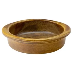 Utopia Murra Toffee Round Eared Dish 16cm/6.25"