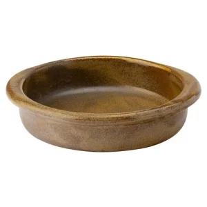 Utopia Murra Toffee Round Eared Dish 18cm/7"