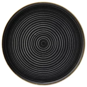 Utopia Otto Charcoal Plate 24.5cm/9.5"