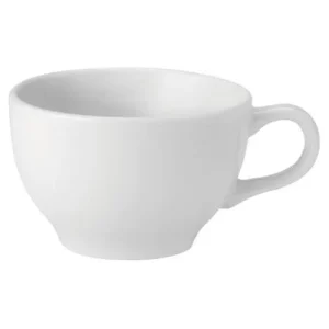 Utopia Pure White Cappuccino Cup 340ml/12oz