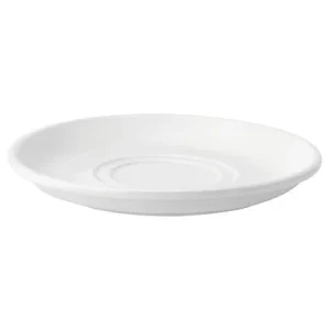 Utopia Pure White Double Well Saucer 17.5cm/7"