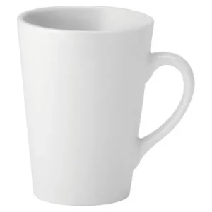Utopia Pure White Latte Mug 250ml/8.5oz