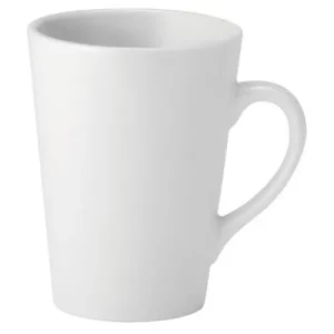 Utopia Pure White Latte Mug 340ml/12oz
