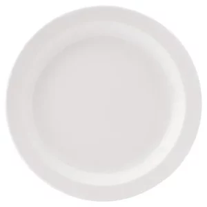 Utopia Pure White Narrow Rim Plate 16.7cm/6.5"