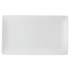 Utopia Pure White Rectangular Plate 28 x 16cm/11 x 6.25"
