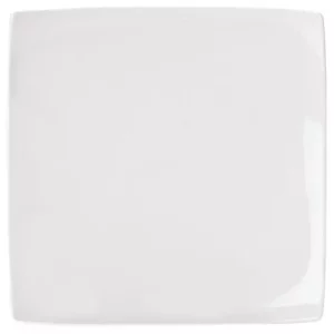 Utopia Pure White Square Plate 27.5cm/10.75"