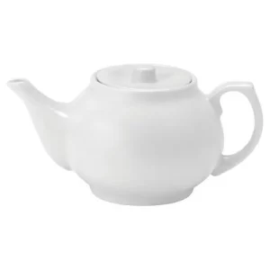Utopia Pure White Teapot 430ml/15oz