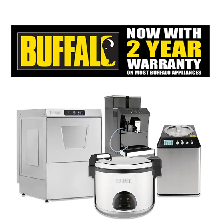 image of cooking appliances by Buffalo catering equipment