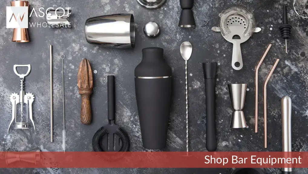 Image of bar equipment and bar tools