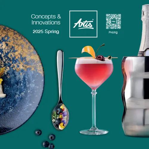 Artis 2025 Spring Catalogue Front
