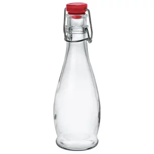 Borgonovo Indro Swing Top Bottle 335ml Red Lid