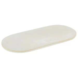 Playground Bread&Bite Oval Plate Beige 22 x 10cm/8.7 x 3.9"
