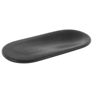 Playground Bread&Bite Oval Plate Black 22 x 10cm/8.7 x 3.9"