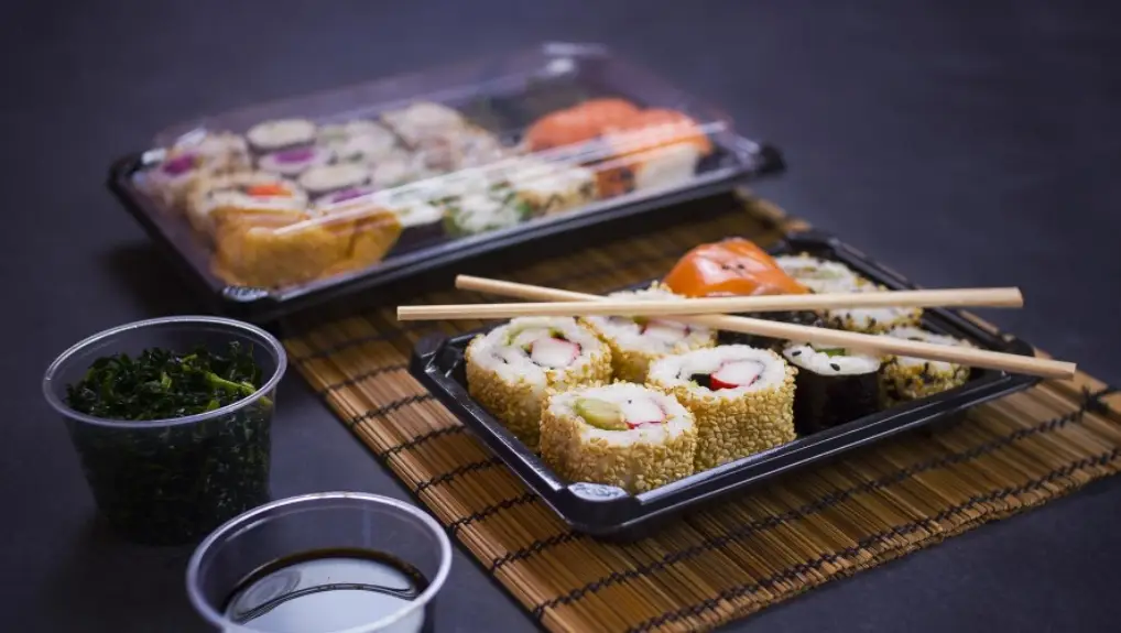 An image of Japanese-style tableware/ cultural restaurant tableware