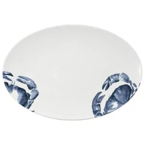 Artis Schonwald Maritime Ocean Breeze Coupe Platter 33 x 23cm/13 x 9.1"