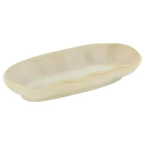 Playground Nami Oval Plate Dune 15 x 7cm/5.9 x 2.8"