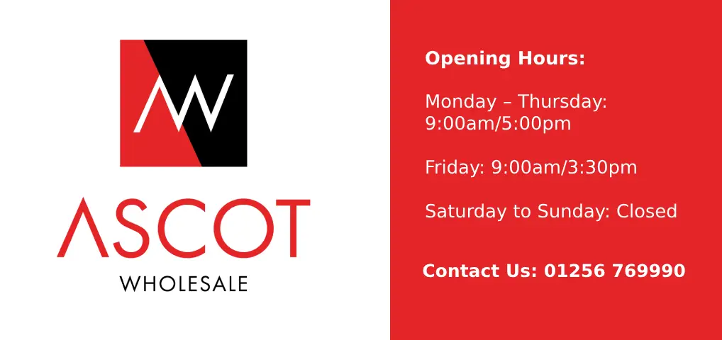 Ascot Wholesale logo - where to get your restaurant tableware supplies