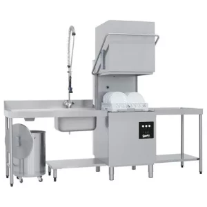 Prodis Basket Hood Dishwasher w/ Gravity Drain 500mm