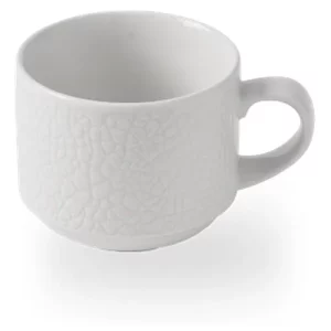 Churchill Viana Profile Stacking Cup White 227.3ml/8oz