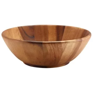 GenWare Acacia Wood Bowl 30 x 10cm/11.8 x 3.9"
