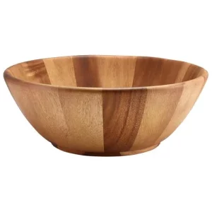 GenWare Acacia Wood Bowl 33 x 12cm/13 x 4.7"