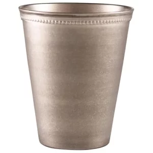 GenWare Beaded Vintage Steel Serving Cup 380ml/13.4oz