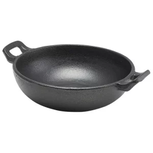 GenWare Cast Iron Wok 17 x 5.3cm/6.7 x 2.1"