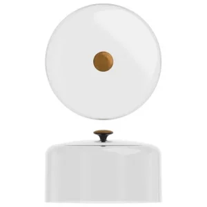 GenWare Clear PC Dome Lid With Copper Handle 26.5 x 16.2cm/10.4 x 6.4"