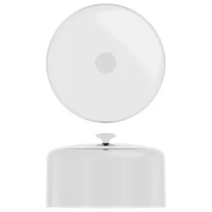 GenWare Clear PC Dome Lid With White Handle 26.5 x 16.2cm/10.4 x 6.4"