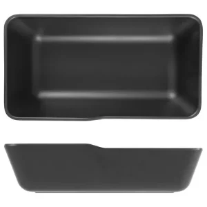 GenWare Copenhagen Melamine Deep Dish Black GN 1/3 32.5 x 17.6 x 8cm/12.8 x 6.9 x 3.1"