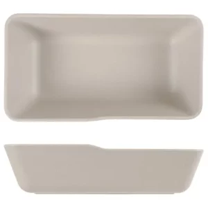 GenWare Copenhagen Melamine Deep Dish Sand Brown GN 1/3 32.5 x 17.6 x 8cm/12.8 x 6.9 x 3.1"