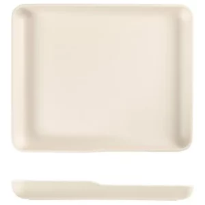 GenWare Copenhagen Melamine Platter White GN 1/2 32.5 x 26.5 x 3.5cm/12.8 x 10.4 x 1.4"