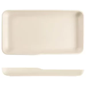 GenWare Copenhagen Melamine Platter White GN 1/3 32.5 x 17.6 x 3.5cm/12.8 x 6.9 x 1.4"